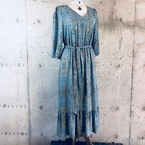 NEW Anthropologie Jane and Delancey Blue Dress